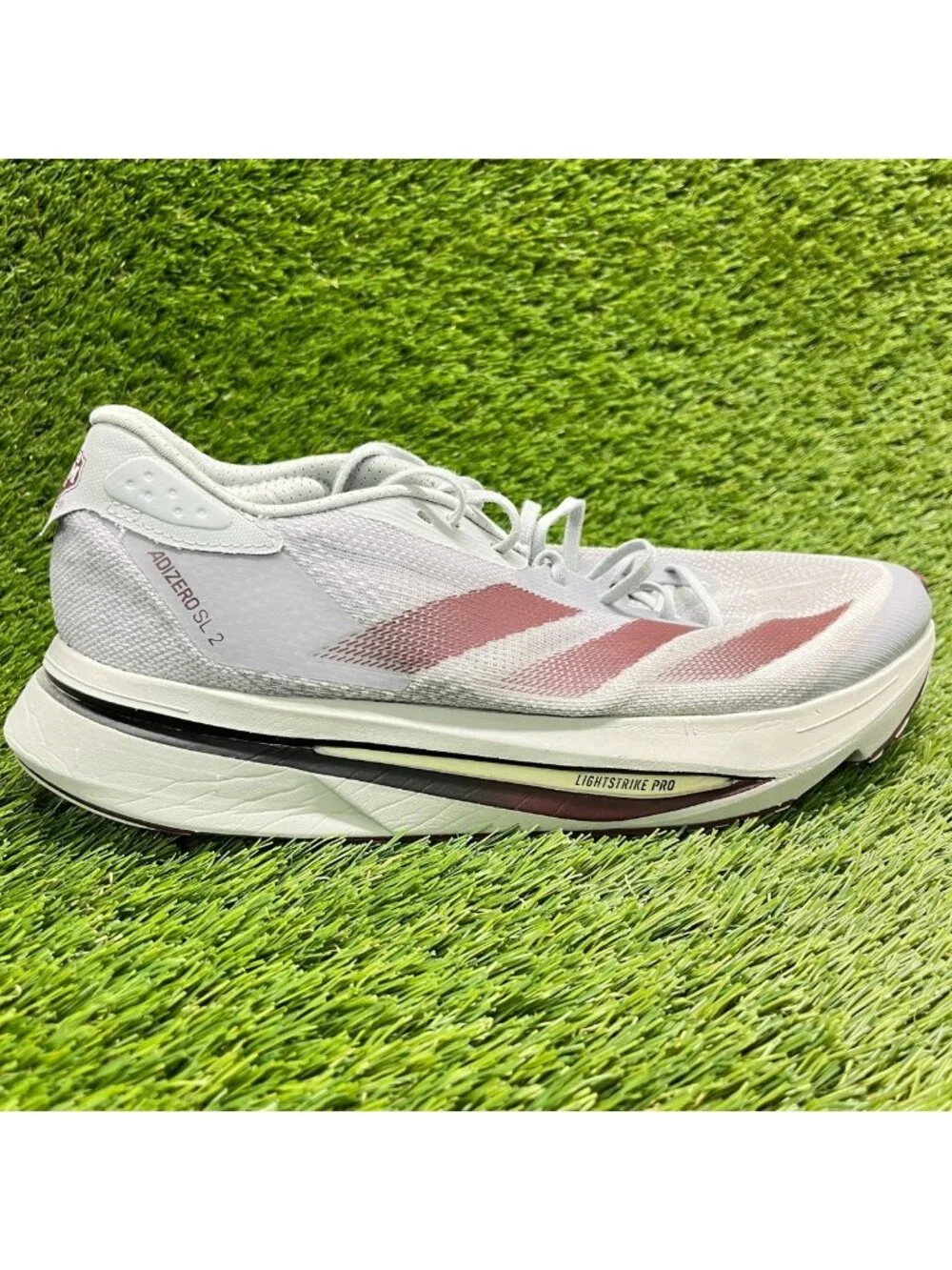 Adidas Adizero SL2 Texas A&M Mens Size 9.5 Gray Athletic Running Shoes Sneakers
